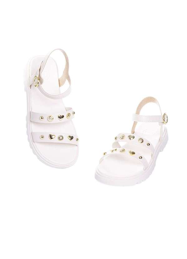 Molekinha - Sandália Infantil Molekinha Tratorada Branco Branco 5