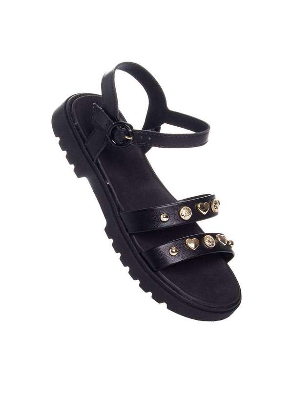 Molekinha - Sandália Infantil Molekinha Tratorada Preto Preto 2