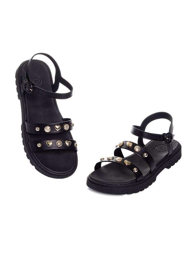 Molekinha - Sandália Infantil Molekinha Tratorada Preto Preto 5