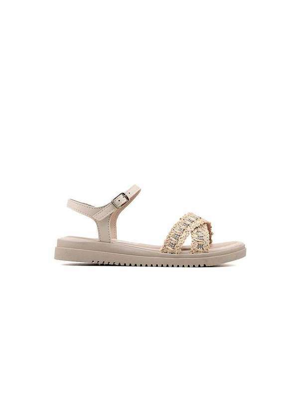Pink Cats - Sandália Infantil Pink Cats Flatform V4802 Bege Bege
