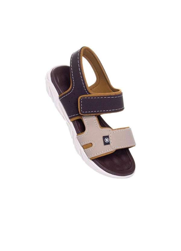 Molekinho - Sandália Papete Infantil Molekinho Floater Café Marrom 2