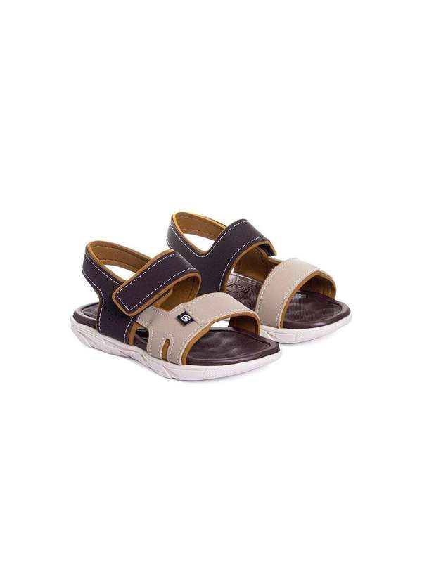 Molekinho - Sandália Papete Infantil Molekinho Floater Café Marrom 3