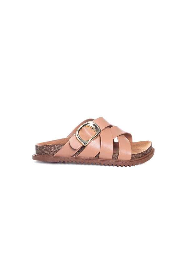 Molekinha - Tamanco Infantil Molekinha Fivela Nude Nude 1