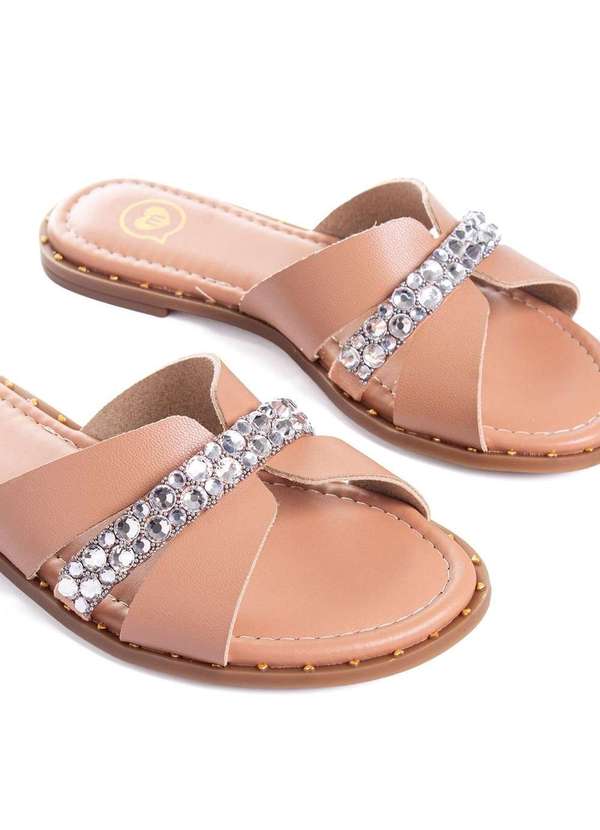 Molekinha - Tamanco Infantil Molekinha Rasteira Nude Nude 5