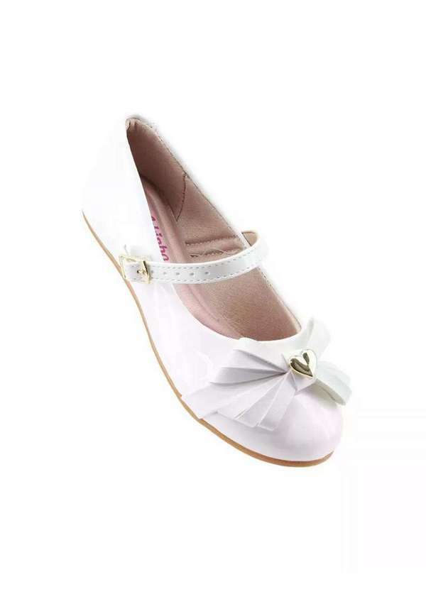 Molekinha - Sapatilha Infantil Molekinha 20831 Branco Branco