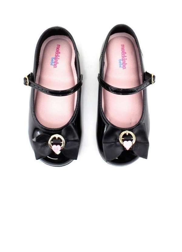 Sapatilha Infantil Molekinha 21061030 Preto Preto Pixole