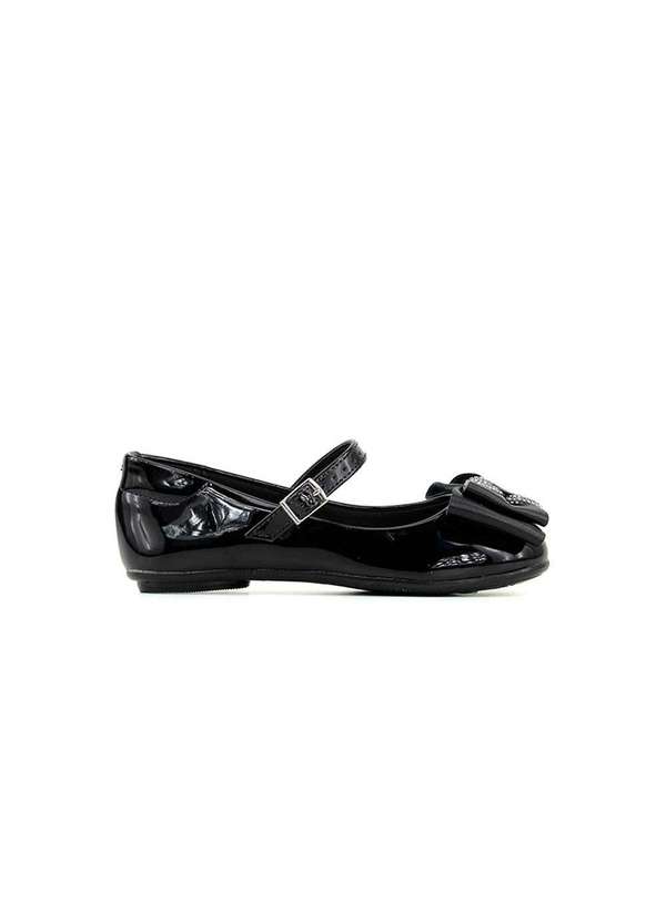 Molekinha - Sapatilha Infantil Molekinha com Laço Preto Preto 5