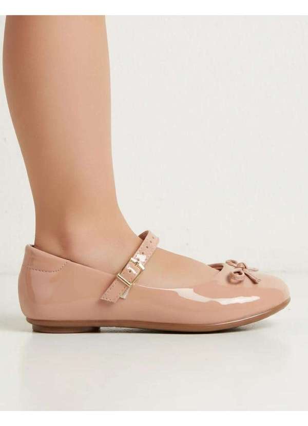 Molekinha - Sapatilha Infantil Molekinha Laço Nude Nude 6