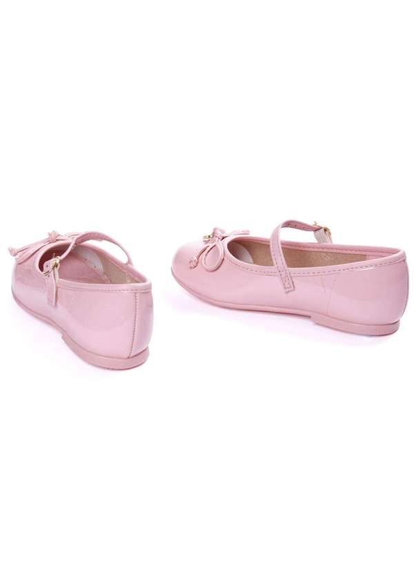Molekinha - Sapatilha Infantil Molekinha Laço Star Rosa Rosa 4