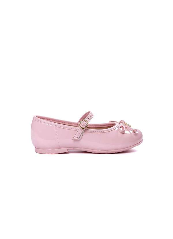 Molekinha - Sapatilha Infantil Molekinha Laço Star Rosa Rosa 6