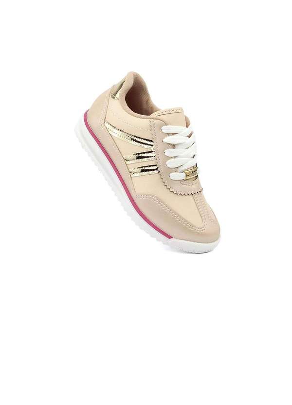 Molekinha - Tênis Casual Infantil Molekinha Creme Bege 3