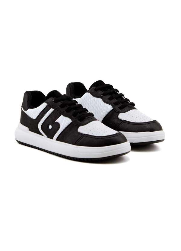 Bibi - Tênis Infantil Bibi B College Stw-01 Branco/Preto Branco 3