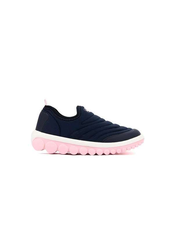 Bibi - Tênis Infantil Casual Bibi Rl2-05 Marinho/Rosa Azul