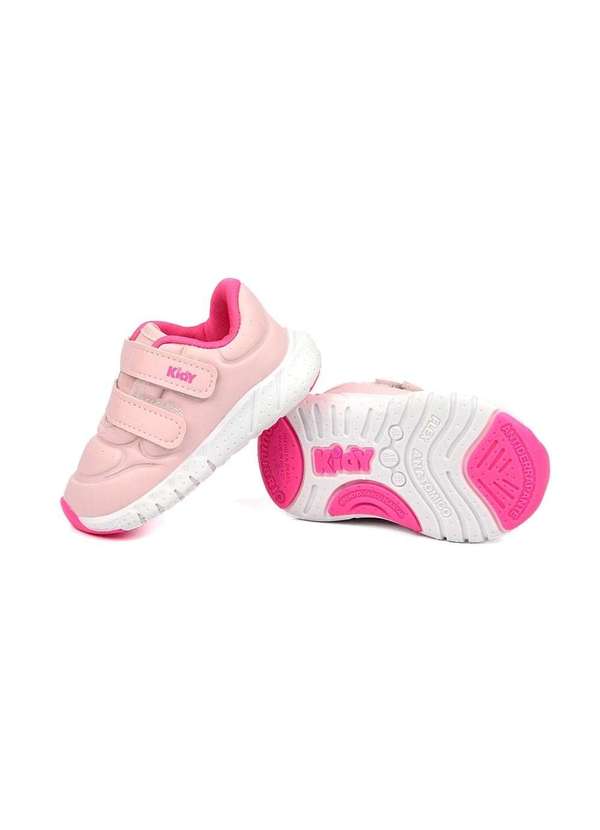 Kidy - Tênis Infantil Kidy Equilíbrio Fecho Duplo Nude Nude 5