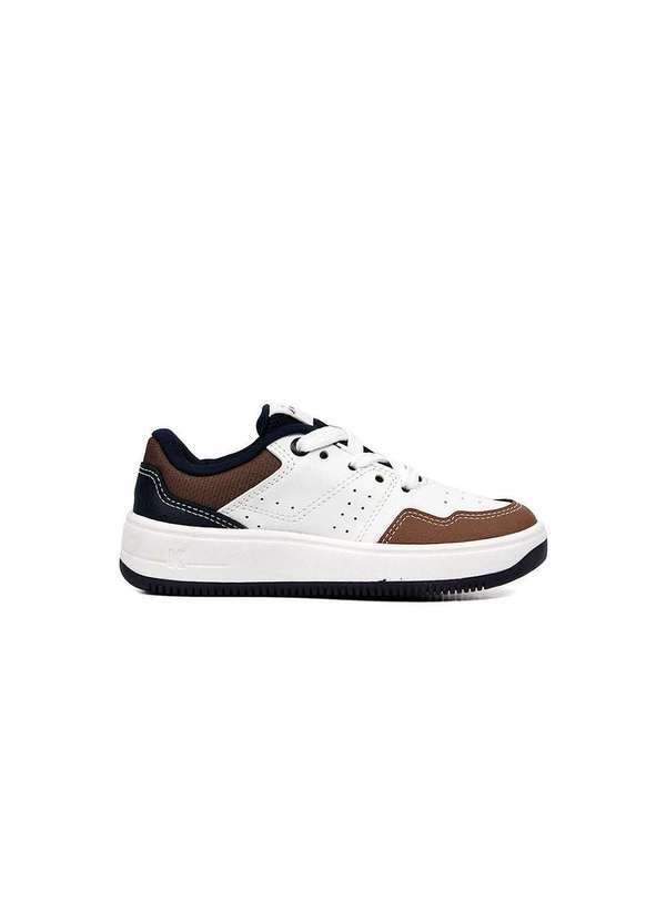 Kidy - Tênis Infantil Kidy K360 Streetwear Branco Branco