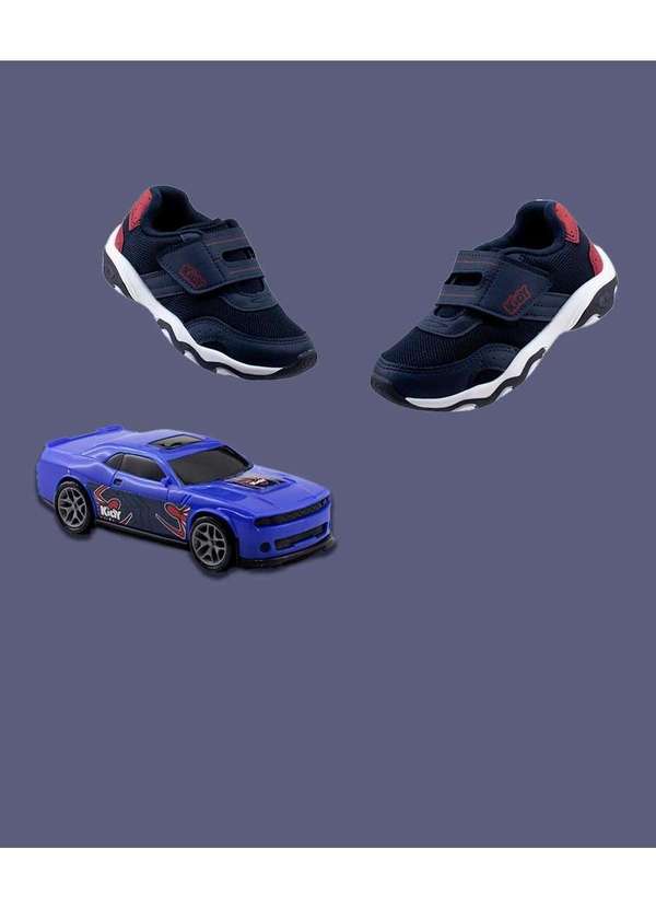 Kidy - Tênis Infantil Kidy Play com Brinquedo 0070818 Marinho Azul 5