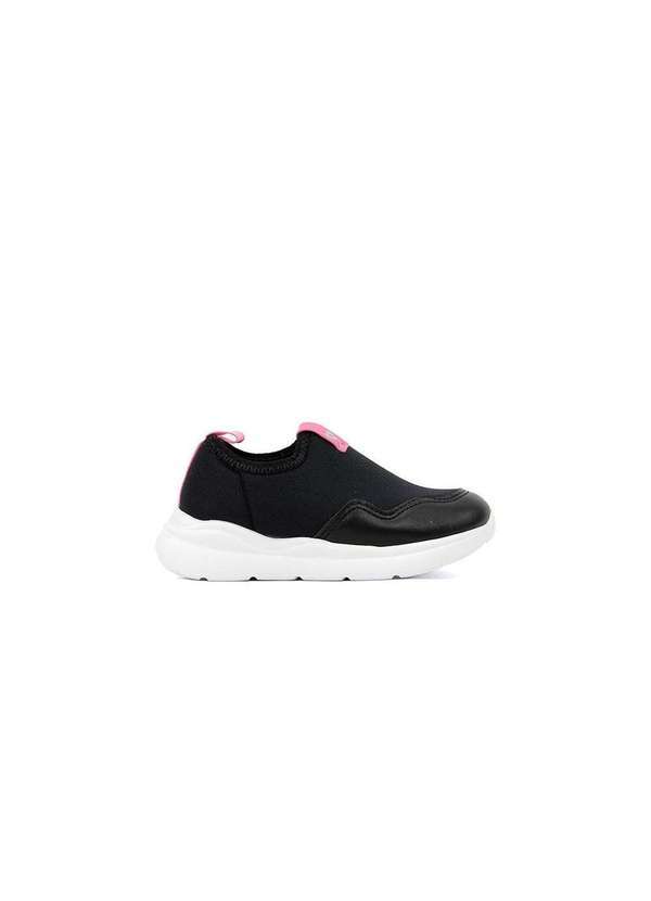 Molekinha - Tênis Infantil Molekinha Bebê Slip On Preto Preto