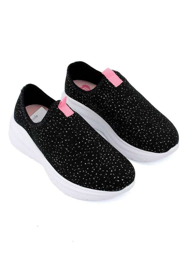 Molekinha - Tênis Infantil Molekinha Slip On Preto Preto 1