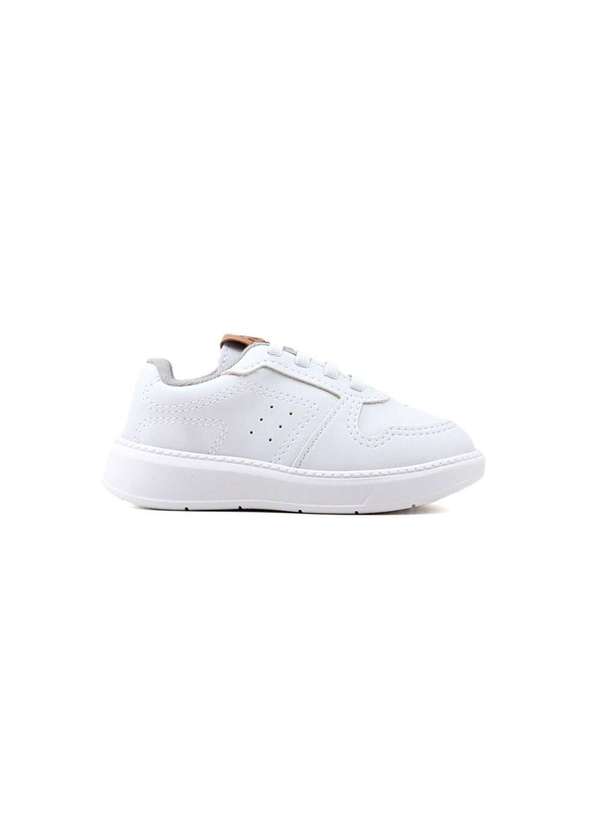 Molekinho - Tênis Infantil Molekinho Casual 2631106 Branco Branco