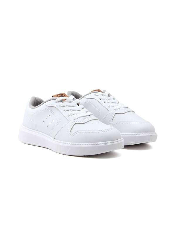 Molekinho - Tênis Infantil Molekinho Casual 2861105 Branco Branco 3