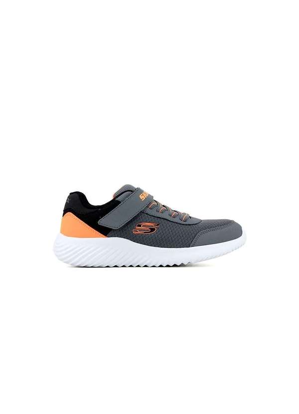 Skechers - Tênis Infantil Skechers Bounder Trekzic Cinza Cinza