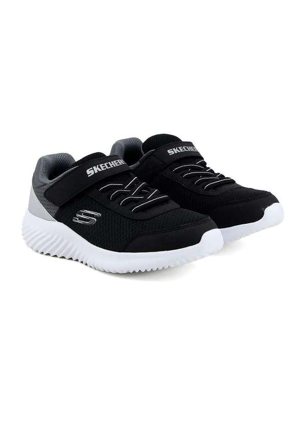 Skechers - Tênis Infantil Skechers Bounder Trekzic Preto Preto 3