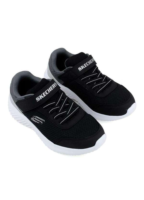 Skechers - Tênis Infantil Skechers Bounder Trekzic Preto Preto 4
