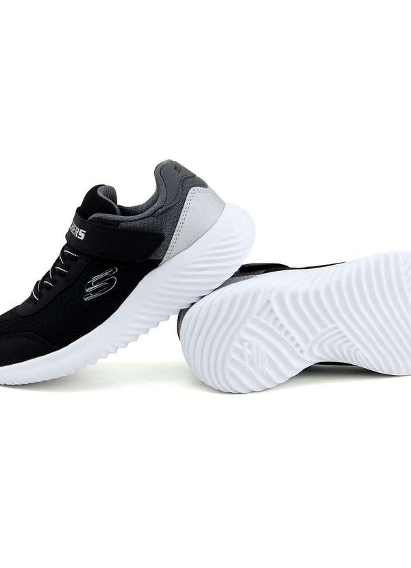 Skechers - Tênis Infantil Skechers Bounder Trekzic Preto Preto 5