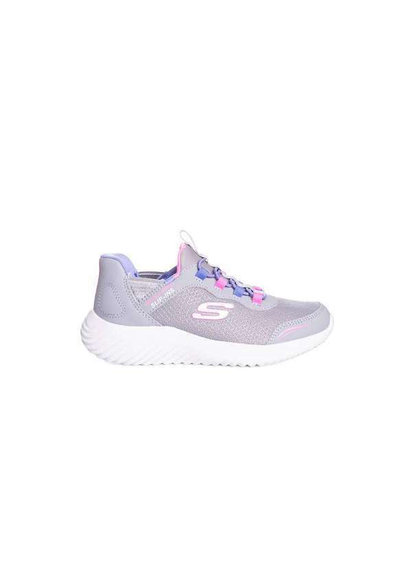 Skechers - Tênis Infantil Skechers Calce Fácil Cinza Cinza 7