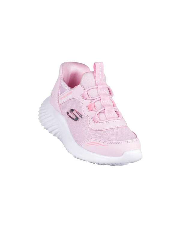 Skechers - Tênis Infantil Skechers Calce Fácil Rosa Rosa 2