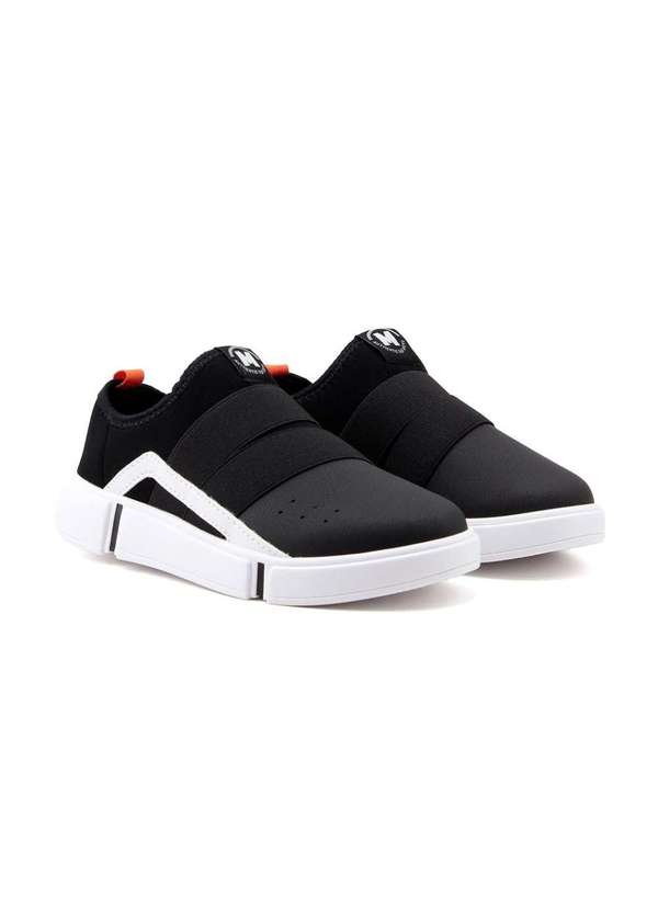 Molekinho - Tênis Molekinho Slip On Infantil 2838206 Preto Preto 3