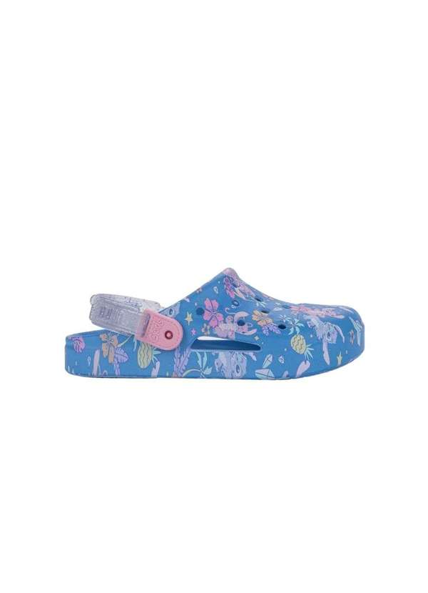 Grendene - Babuche Grendene Kids Stitch e Angel Disney Azul Azul