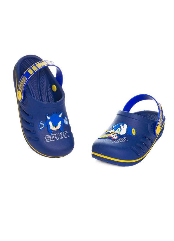Grendene - Babuche Infantil Grendene Sonic Azul/Amarelo Azul 6