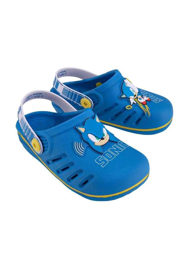 Grendene - Babuche Infantil Grendene Sonic Azul Azul 2