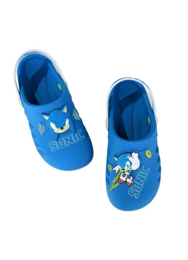 Grendene - Babuche Infantil Grendene Sonic Azul Azul 4