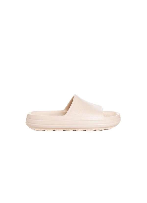 Molekinho - Chinelo Slide Infantil Molekinha Creme Bege