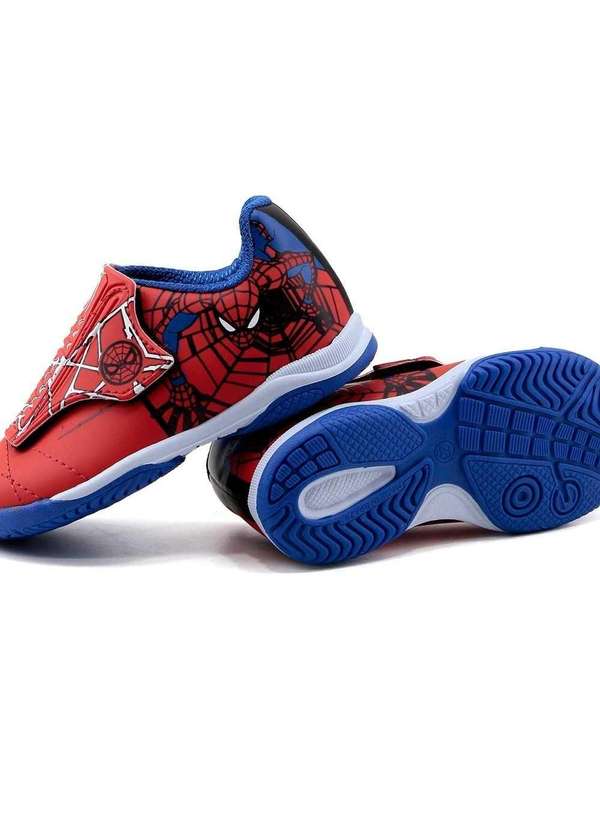 Dray - Chuteira Futsal Spider-Man Dray 4113 Vermelho Vermelho 4