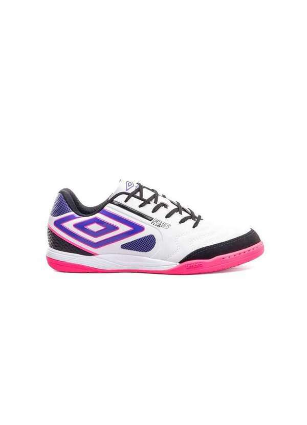 Umbro - Chuteira Futsal Umbro Pro 5 Bump Club Branco Branco