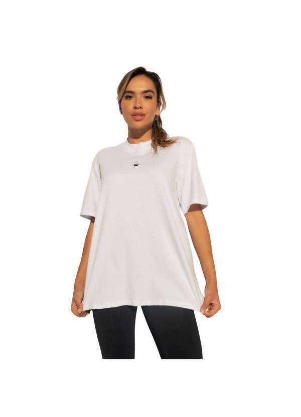 Honey Be - Blusa Fitness Feminina Branca Logo Preta - Honey Be Branco / White