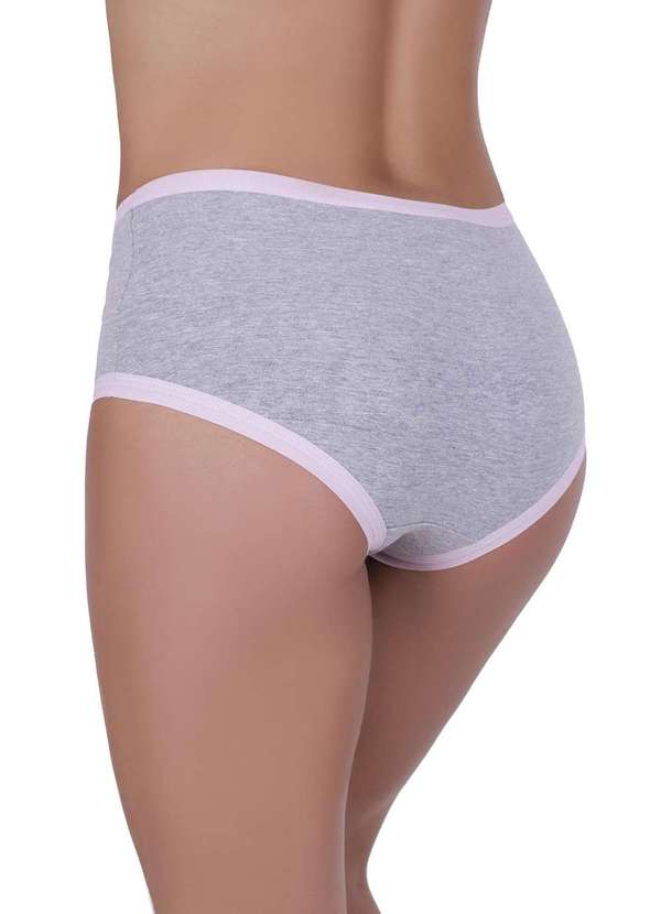 Concept Lingerie - Calcinha Alegria Algodao Concept Lingerie Rosa Rosa 2