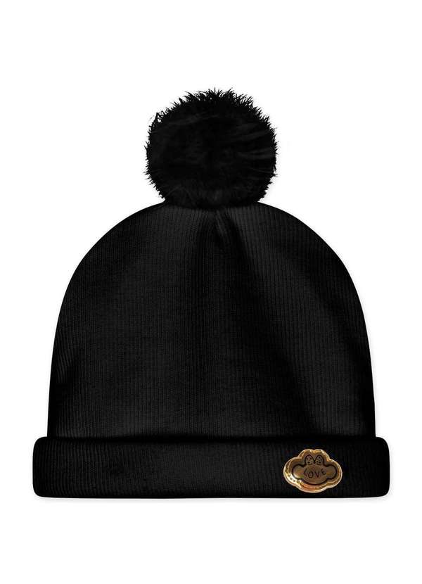 Lilica - Gorro Infantil Trico Lilica Preto