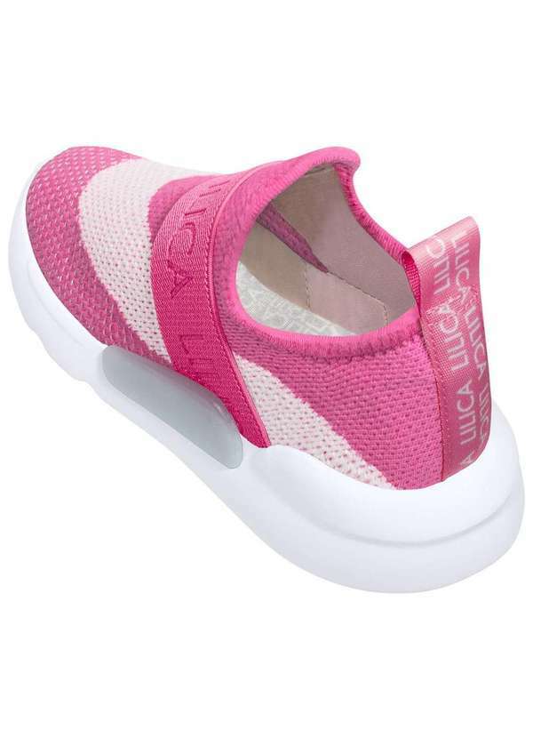 Tenis Slip On Flyby 91 Neoknit Infantil Feminino Lilica Rosa