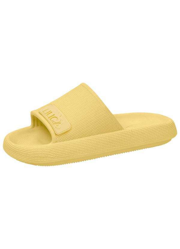 Lilica Ripilica - Chinelo Beach Slide Lr 91 Feminino Infantil Lilica Amarelo