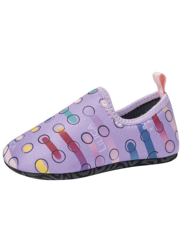 Lilica Ripilica - Sapatilha Comfy Lr Ezy Antiderrapante Menina Lilica Roxo