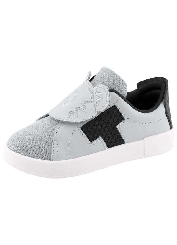 Tigor T Tigre - Tenis Antiderrapante Infantil Masculino Tigor T. Tigre Cinza