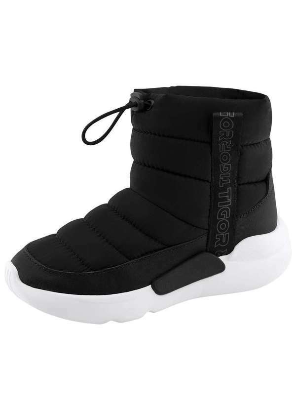 Tigor T Tigre - Tenis Cano Alto 93 Boot Tg Infantil Masculino Tigor T. Tigre Preto