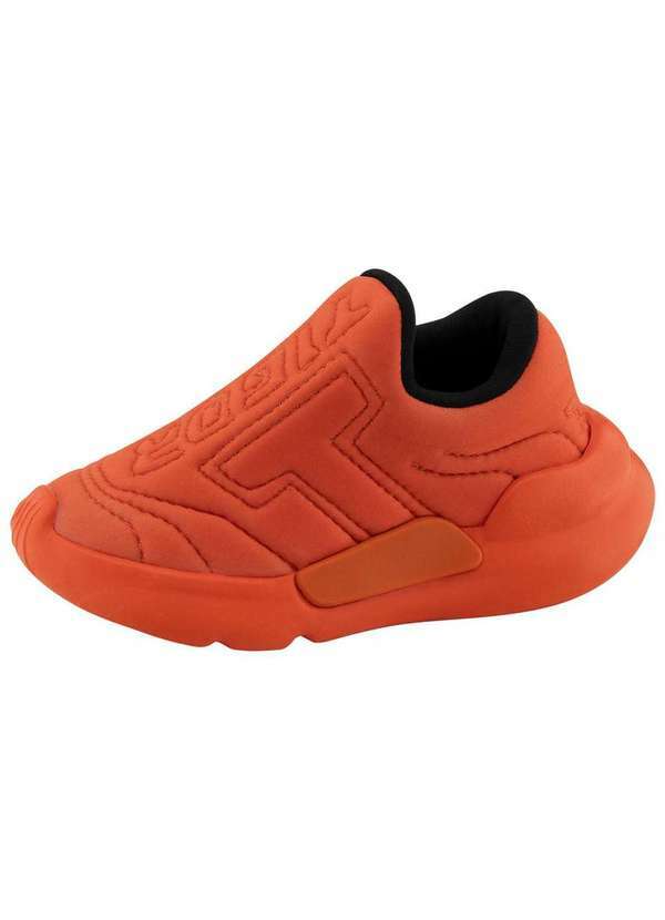 Tigor T Tigre - Tenis Slip On Infantil Masculino Tigor T. Tigre Laranja