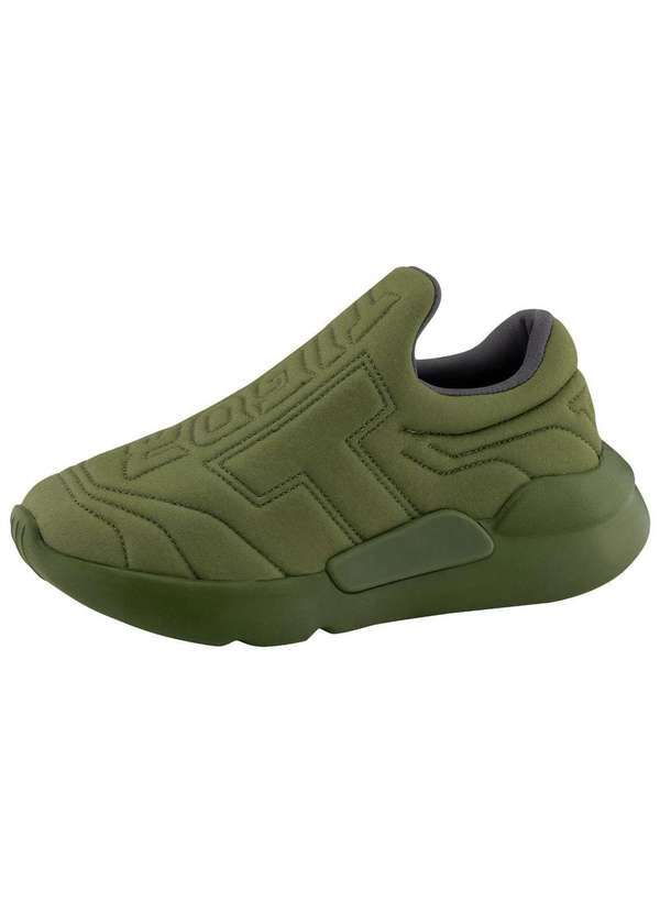 Tigor T Tigre - Tenis Slip On Infantil Masculino Tigor T. Tigre Verde