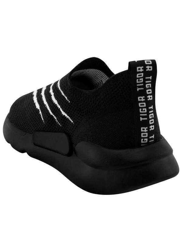 Tigor T Tigre - Tenis Slip On Infantil Masculino Tigor T. Tigre Preto 2