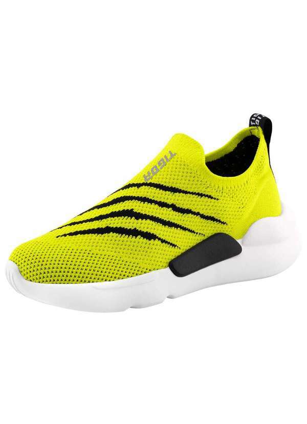 Tigor T Tigre - Tenis Slip On Infantil Masculino Tigor T. Tigre Amarelo
